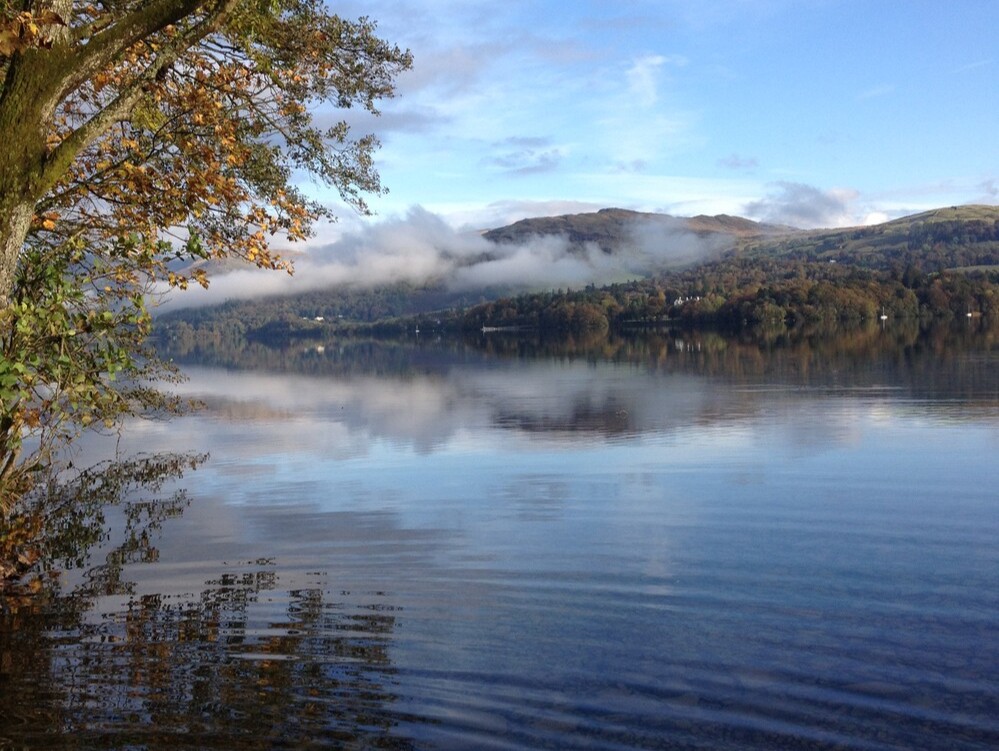 Windermere in the morning mist, 2014