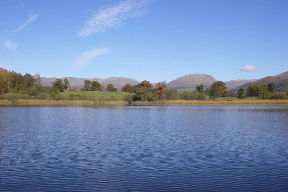 Fairfield from Blelham Tarn, 2010.