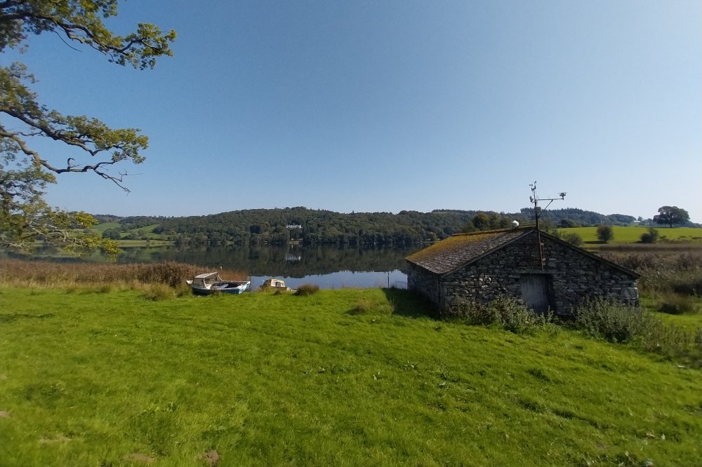 Esthwaite water boathouse.