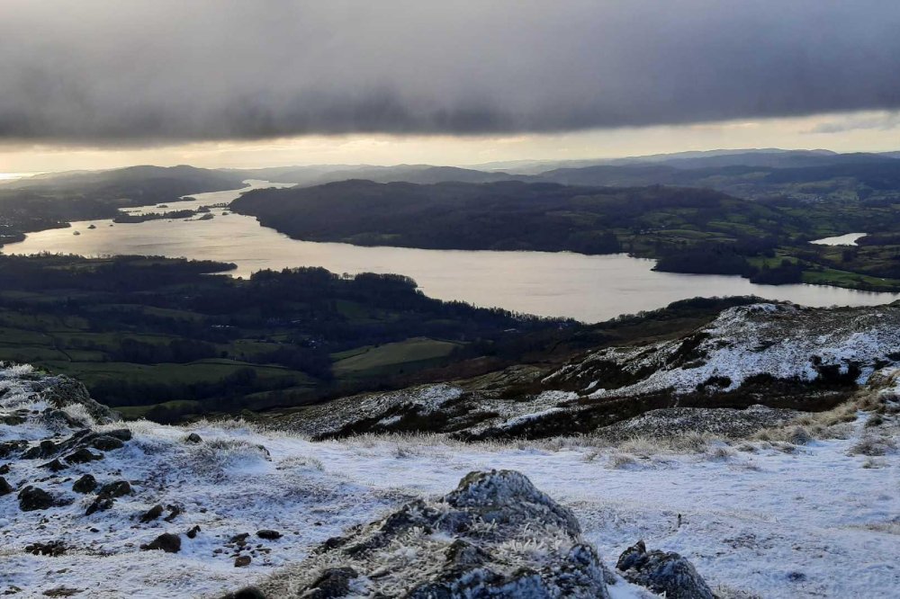 Windermere North basin with the South basin in the background