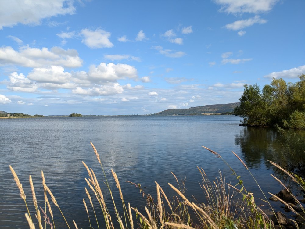 Loch Leven from the shore.